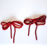 Red Janis earrings