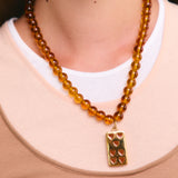 Domino Dancing Necklace