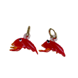 Shrimp earrings