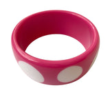Brazalete Retro Rosa y Blanco