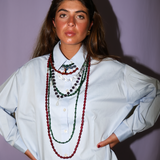 Collar Olivia Verde