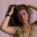 Red Janis earrings