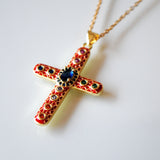 Red Cross Necklace