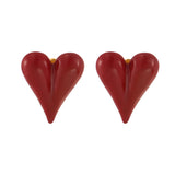 Red Heart Earrings