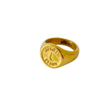 Spicy Chile Gold Signet Ring