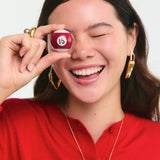 Collar Geométrico Rojo