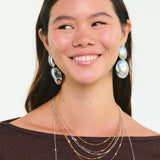 Gold and Silver Layered Necklace