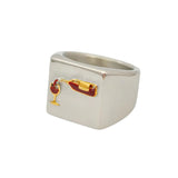 Wine Gold Ring