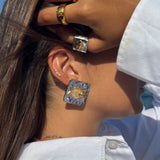 Gold Fishy Earrings