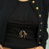 Collar Golden Leopard