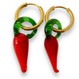 Collar Spicy Chile + Pendientes Spicy Chile = Christmas Pack