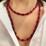 Collar Olivia Burgundy