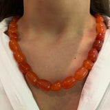 Petra Orange Necklace