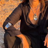 Collar Maxi Oyster Pearly - Minerva x Laganini
