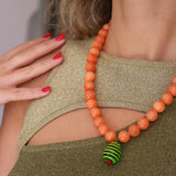 Collar Crazy Aceituna