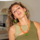 Collar Crazy Aceituna