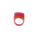 Anillo Helado Rosa y Naranja