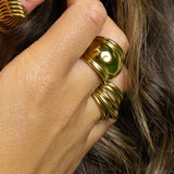 Golden Carina Ring