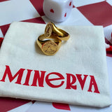 Spicy Chile Gold Signet Ring